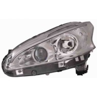 Proiettore H7-h7 C/luce Diurna A Led Regolazione Elettrica Per Peugeot 208 Lato Sinistro Dal 2012/04 Al 2014/12