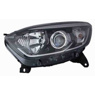 001072_AUTO.JPG Proiettore H1-h1 Con Motore Elettrico Per Renault Captur Lato Destro Dal 2013/06 Al 2017/04