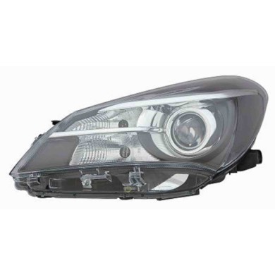 001276_AUTO.JPG Proiettore Hir2 C/lenticolare Elettrico Senza Motore Per Toyota Yaris Lato Destro Dal 2014/11 Al 2016/02