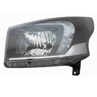 001284_AUTO.JPG Proiettore H4 Elettrico Senza Motore Per Opel Vivaro Lato Destro Dal 2014/06 Al 2019/05