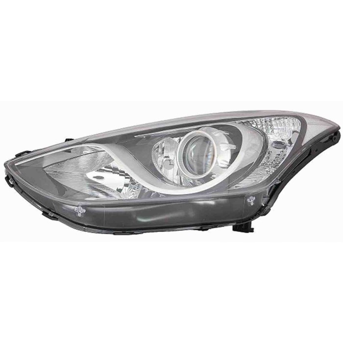 001436_AUTO.JPG Proiettore H7-h7-h7-py21 Con Motore Elettrico Per Hyundai I30 Lato Sinistro Dal 2015/04 Al 2016/12