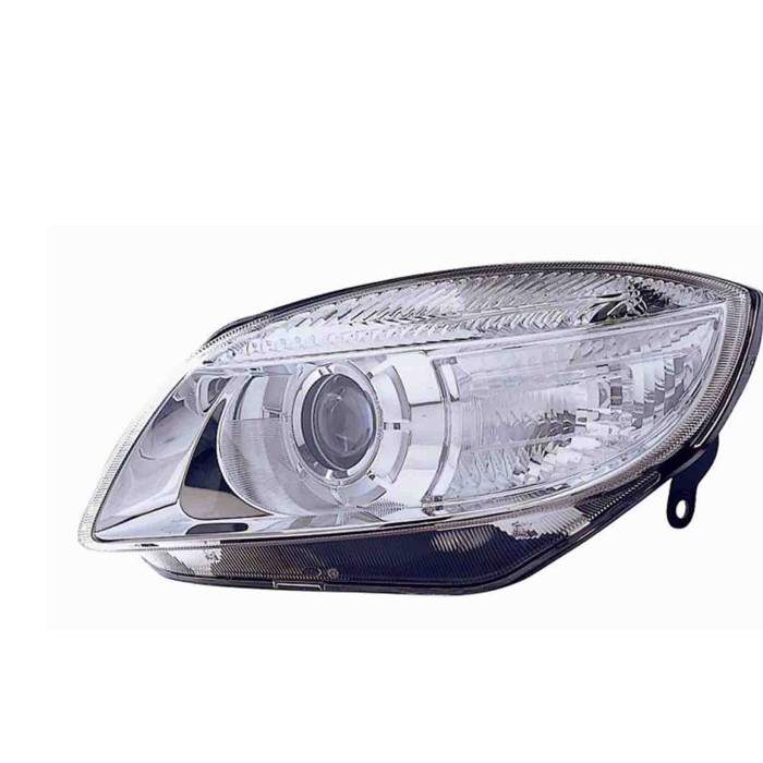 000670_AUTO.JPG Proiettore H7 C/lenticolare Elettrico Senza Motore Per Skoda Roomster Lato Destro Dal 2006/09 Al 2010/02