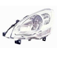 Proiettore H4 Con Motore Elettrico Per Citroen Berlingo Lato Destro Dal 2008/04 Al 2013/02
