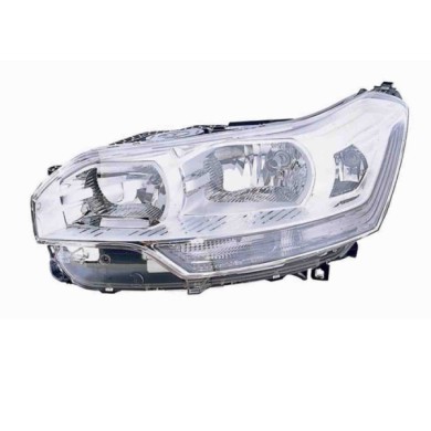 000907_AUTO.JPG Proiettore H7-h7-h1 Predisposizione Per Regolazione Elettrico Per Citroen C5 Lato Destro Dal 2008/05 Al 2010/09