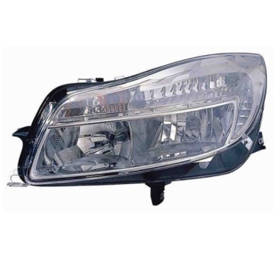 000868_AUTO.JPG Proiettore H7-h1 Con Motore Elettrico Per Opel Insignia Lato Destro Dal 2009/02 Al 2013/10