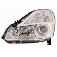 Proiettore H1-h1-h1 Predisposizione Per Regolazione Elettrico Per Renault Modus - Grand Modus Lato Destro Dal 2008/02
