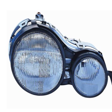 000226_AUTO.JPG Proiettore H7/h7 Predisposizione Regolazione Pneumatica Per Mercedes Classe E W210 Lato Destro Dal 1995/06 Al 19