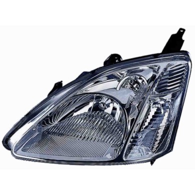 000160_AUTO.JPG Proiettore H4 Elettrico Senza Motore Per Civic 45415 Porte Lato Sinistro Dal 2001/03 Al 2003/10
