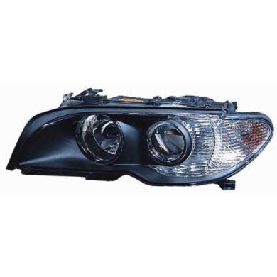 000047_AUTO.JPG Proiettore H7/h7 Con Motore Elettrico Per Bmw Serie 3 E46 Coupe' Cabrio Lato Destro Dal 2003/09 Al 2006/08