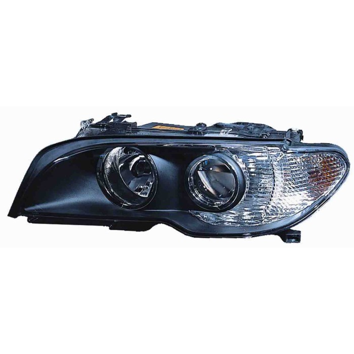 000047_AUTO.JPG Proiettore H7/h7 Con Motore Elettrico Per Bmw Serie 3 E46 Coupe' Cabrio Lato Destro Dal 2003/09 Al 2006/08