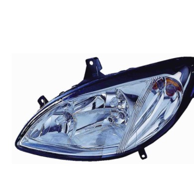 000239_AUTO.JPG Proiettore H7/h7/h7 Elettrico Senza Motore Per Mercedes Vito Lato Destro Dal 2003/09 Al 2010/09