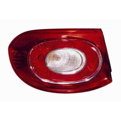 000712_AUTO.JPG Gruppo Ottico Posteriore Esterno Bianco-rosso Per Volkswagen Tiguan Lato Destro Dal 2007/10 Al 2011/08