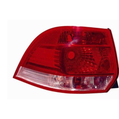 000438_AUTO.JPG Gruppo Ottico Posteriore Bianco-rosso Per Volkswagen Golf V Lato Destro Dal 2003/10 Al 2008/08