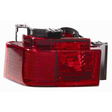 000295_AUTO.JPG Retronebbia Rosso-fume' Per Opel Meriva Lato Destro Dal 2003/04 Al 2010/04