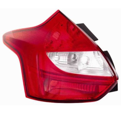 000991_AUTO.JPG Gruppo Ottico Posteriore Bianco- Rosso A Led Per Ford Focus Lato Sinistro Dal 2011/03 Al 2013/12 Versione 5 Port