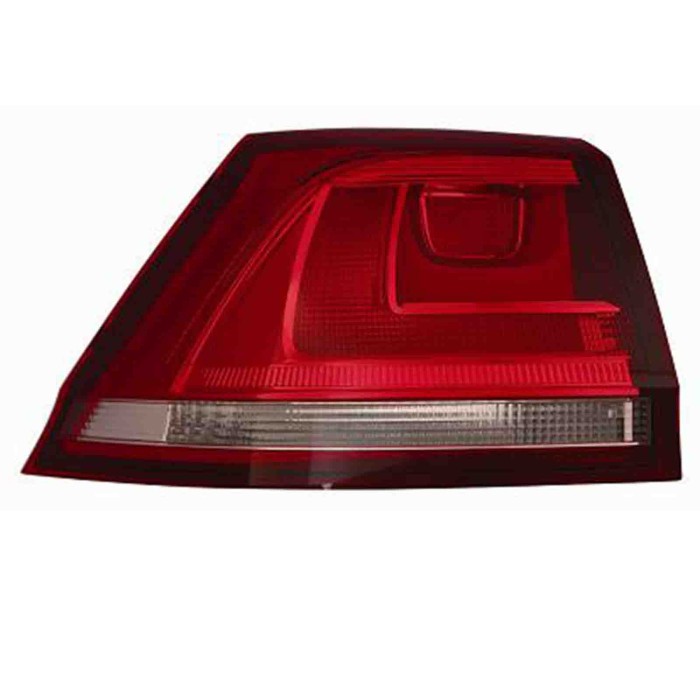 001105_AUTO.JPG Gruppo Ottico Posteriore Esterno Bianco Rosso Per Volkswagen Golf Vii Lato Destro Dal 2012/11 Al 2016/10
