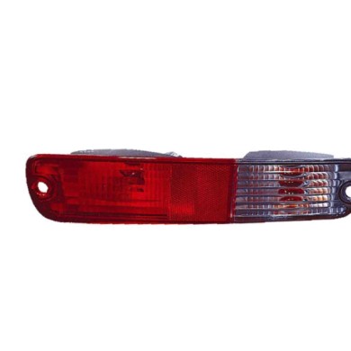 000254_AUTO.JPG Retronebbia Bianco-rosso Per Mitsubishi Pajero Lato Destro Dal 2003/01 Al 2006/10
