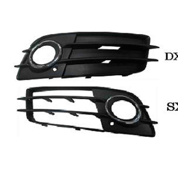 000776_AUTO.JPG Griglia Fendinebbia Con Bordo Cromato Per Audi A4 Lato Destro Dal 2007/11 Al 2011/12