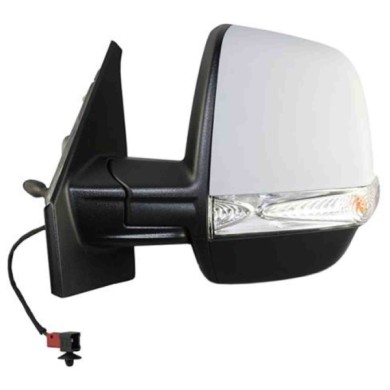 000874_AUTO.JPG Retrovisore Meccanico C/fan. Integrato Per Fiat Doblo' Lato Sinistro Dal 2010/01 Al 2015/03