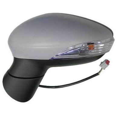 001081_AUTO.JPG Retrovisore Elettrico Term. C/fanalino Per Ford Fiesta Lato Sinistro Dal 2013/01 Al 2017/04