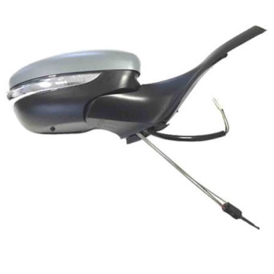 001066_AUTO.JPG Retrovisore Meccanico Per Peugeot 208 Lato Destro Dal 2012/04 Al 2014/12