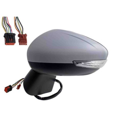 001520_AUTO.JPG Retrovisore Elettrico Term. Rib. C/fan. E Luce Cortesia Per Citroen C3 Aircross Lato Destro Dal 2017/07 Al 2021/