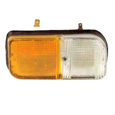 000333_AUTO.JPG Fanale Anteriore Arancio-bianco Per Renault 4 Lato Destro Dal 1961/07 Al 1986/06