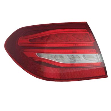 001220_AUTO.JPG Fanale Posteriore Bianco - Rosso A Led Per Mercedes Classe C W205 Lato Sinistro Dal 2014/02 Al 2018/02