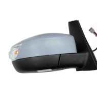 Retrovisore Elettrico Term. Rib. C/fan. E Luce Cort. Per Ford C-max Lato Sinistro Dal 2015/04