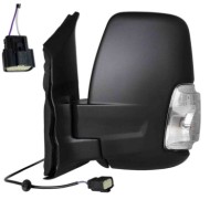 Retrovisore Elettrico Term. Braccio Corto C/fan. Bianco 5w Per Ford Transit Lato Sinistro Dal 2020/01