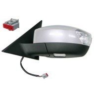 Retrovisore Elettrico Term. Rib. C/fan. E Luce Cort. Per Ford S-max Lato Sinistro Dal 2006/06 Al 2010/03