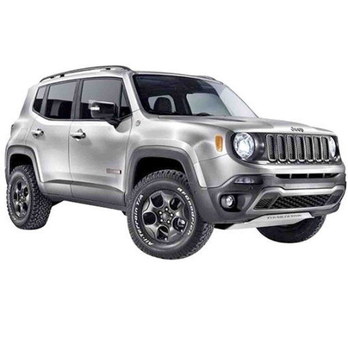E00160D.JPG Griglia Paraurti Centrale Rigata Per Jeep Renegade Lato Destro Dal 2014/09 Al 2018/06