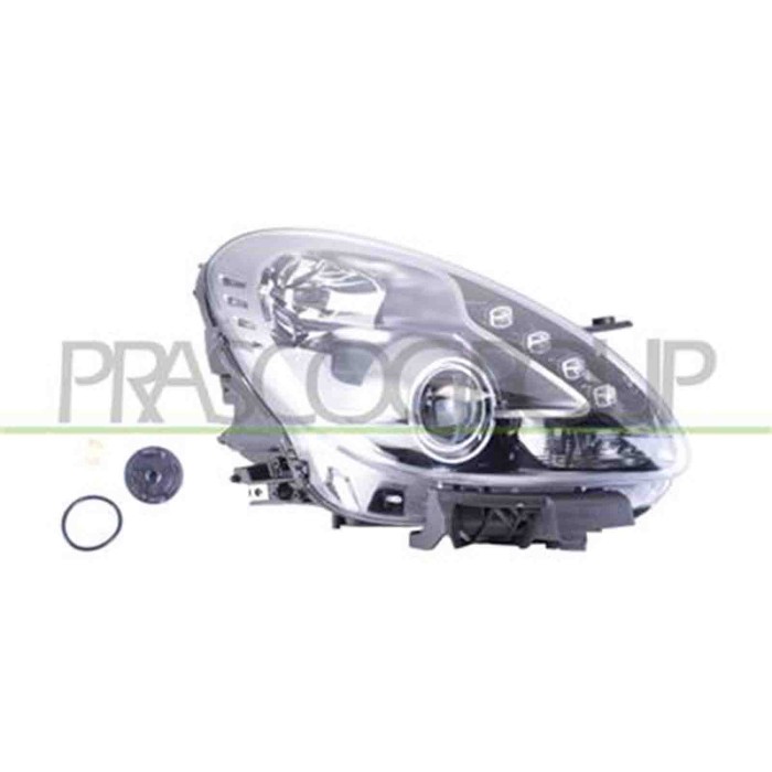 ALFA1.jpg Proiettore Destro H7+h1 Elettrico Con Motore Per Alfa Romeo Giulietta Dal 2010 Al 2016