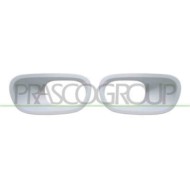 Kit Cornici Fendinebbia Con Primer (destra+sinistra) Per Citroen C3 Dal 2016 Al 2020
