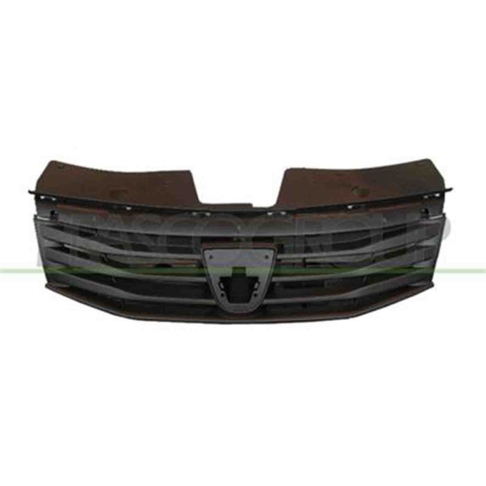DA2202001_1.JPG Griglia Radiatore Nera Per Dacia Sandero Dal 2008 Al 2012