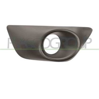 DA2262123_1.JPG Griglia Destra Paraurti Goffrata Nera Con Sede Fendinebbia Per Dacia Sandero Dal 2013 Al 2016