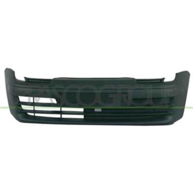 FT0201011_1.JPG Paraurti Anteriore Nero Per Fiat Seicento Dal 2000 Al 2010