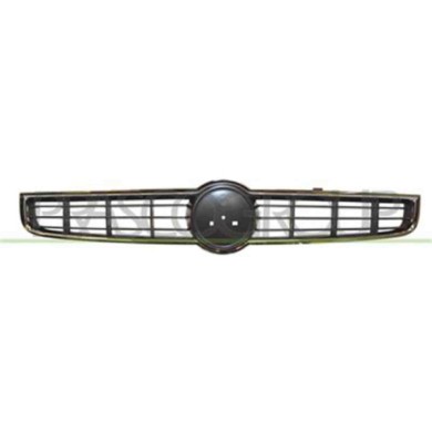 FT1382001_1.JPG Griglia Radiatore Grigio Scuro Con Cornice Cromata Per Fiat Bravo Dal 2007 Al 2014