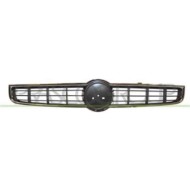FT1382001_1.JPG Griglia Radiatore Grigio Scuro Con Cornice Cromata Per Fiat Bravo Dal 2007 Al 2014