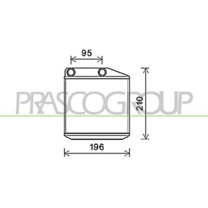 FT342H001_1.JPG Riscaldatore Per Fiat Grande Punto Dal 2005 Al 2009