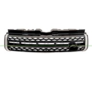 Griglia Radiatore Verniciata Nera/nera/argento Per Land Rover Range Rover Evoque (l538) Dal 2011 Al 2015