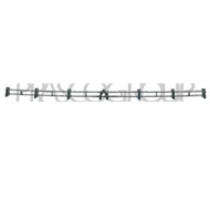 Griglia Inferiore Paraurti Nera Per Opel/vauxhall Astra G (t98) Dal 1998 Al 2003