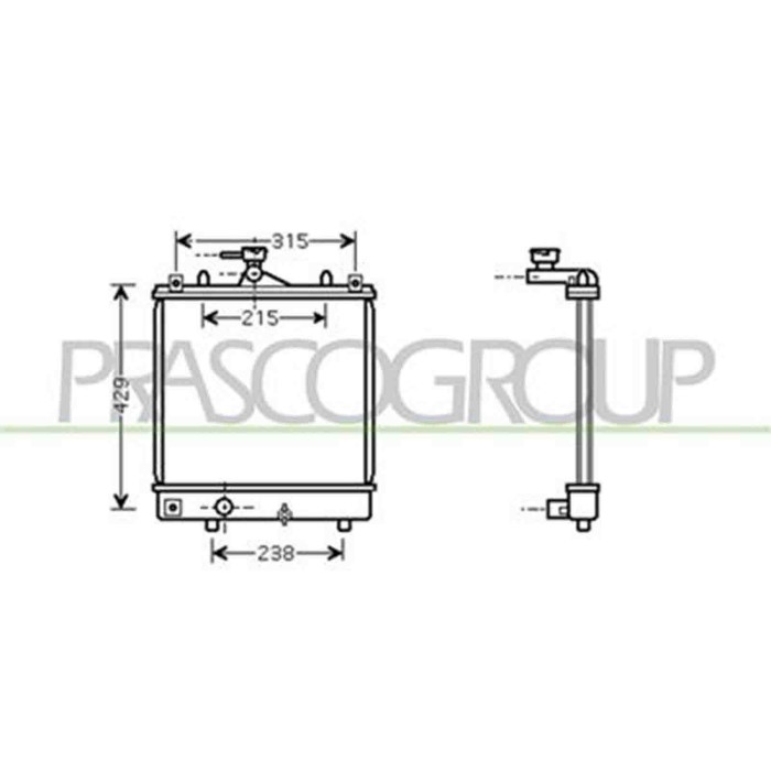 OP304R001_1.JPG Radiatore Per Opel/vauxhall Agila Dal 2000 Al 2007 OP304R001_1.JPG Radiatore Per Opel/vauxhall Agila Dal 2000 Al 2007