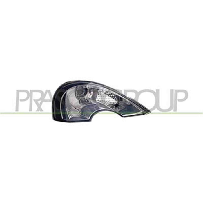 RN3084114_1.JPG Fanale Anteriore Sinistro Bianco Senza Porta Lampada Per Renault Modus Dal 2004 Al 2007