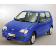 FT0198904_1.JPG Blocchetto Sinistro Con Due Chiavi Per Fiat Seicento Dal 1998 Al 2000