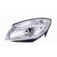 Proiettore H4 Elettrico Senza Motore Per Skoda Roomster Lato Destro Dal 2006/09 Al 2010/02