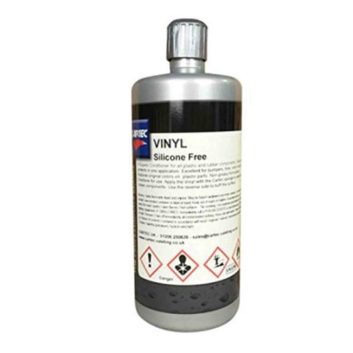 SILI2.jpg Vinyl Silicon Free - Ravvivante Plastiche Esterne E Gomme Per Auto, Nero Per Plastiche E Protettivo 1 Litro