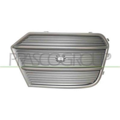 AD8122133_1.JPG Griglia Destra Paraurti Nera Con Fori Pdc Per Audi Q3 (8u) Dal 2014 Al 2016