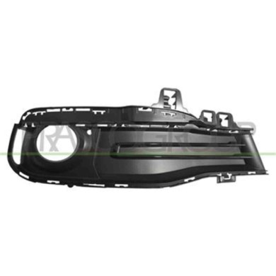 BM0312133_1.JPG Griglia Destra Paraurti Goffrata Nera Chiusa Per Bmw 3 Series - F30/f31 Lci Dal 2015 Al 2018