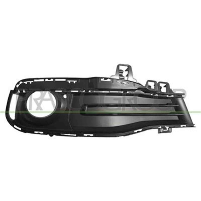 BM0312133_1.JPG Griglia Destra Paraurti Goffrata Nera Chiusa Per Bmw 3 Series - F30/f31 Lci Dal 2015 Al 2018